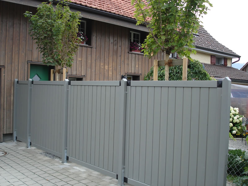 Sichtschutz gegen Strasse