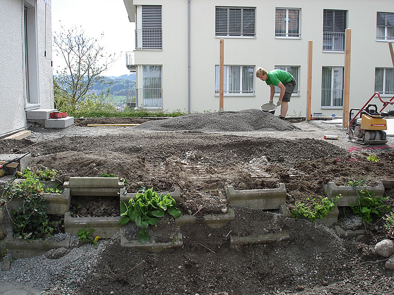 Umgestaltung Gartenteil